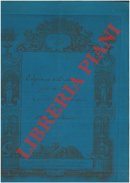 Rimondini - Sani - - Cessione di credito.