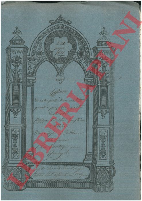 Bordoni - Roncagli - - Cessione di rata parte di un credito.