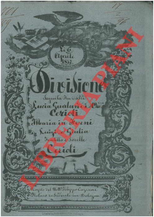 Gualandi - Cerioli - Forni - - Divisione.