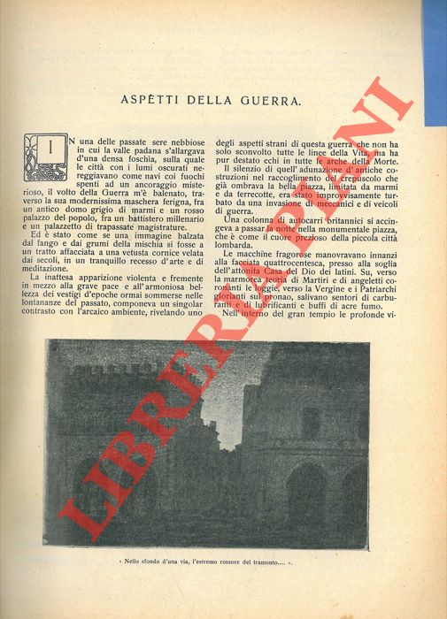MONDINI Ettore - - Aspetti della guerra.