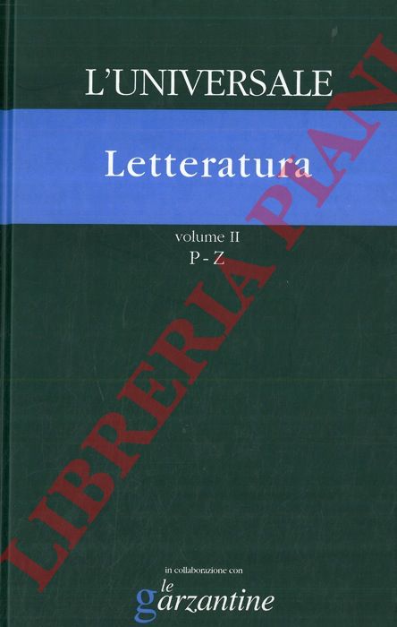 - - Letteratura. L'universale. La grande enciclopedia tematica.
