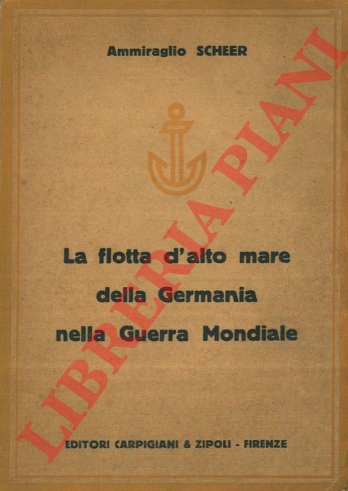 SCHEER Ammiraglio - - La flotta d