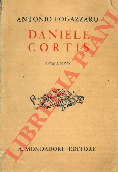 FOGAZZARO Antonio - - Daniele Cortis.