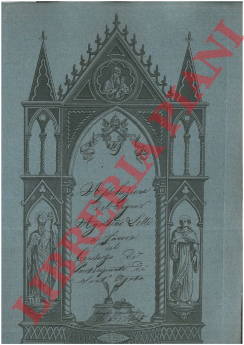 Lelli - Consorzio d Partecipanti di Sant'Agata - - Assoluzione per pezzo di terra.
