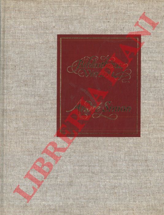 SIMON Andr - - Bibliotheca Vinaria.