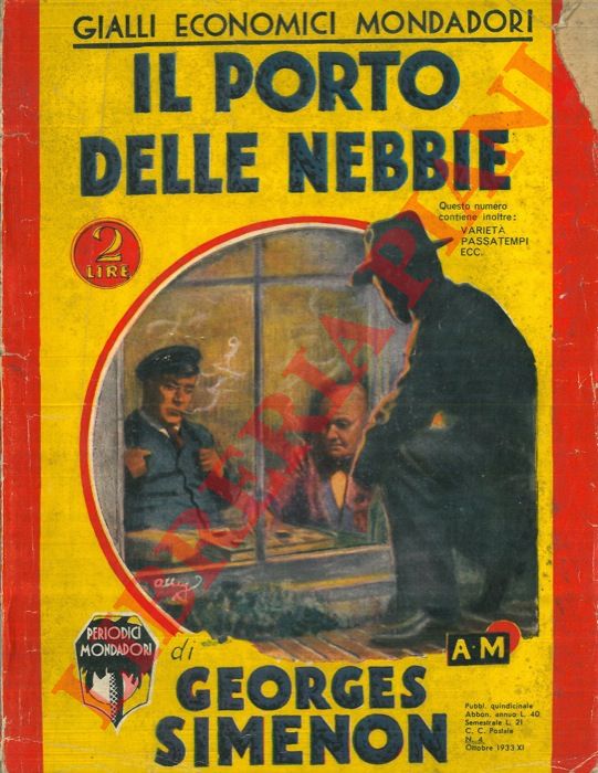 SIMENON Georges - - Il porto delle nebbie.
