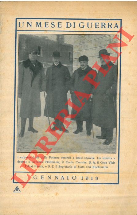 - - Un mese di guerra. Gennaio 1918.