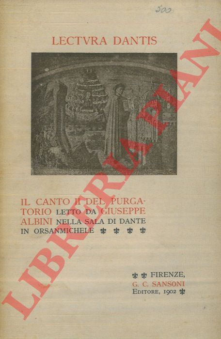 - - Lectura Dantis. Il canto II del Purgatorio letto da Giuseppe Albini nella sala di Dante in Orsanmichele.