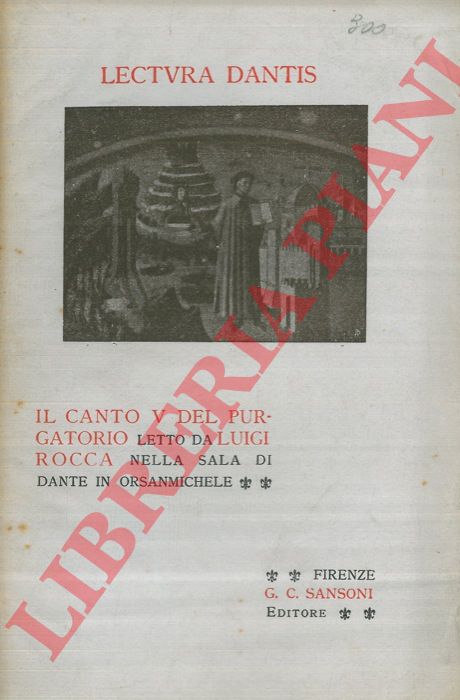 - - Lectura Dantis. Il canto V del Purgatorio letto da Luigi Rocca nella sala di Dante in Orsanmichele.