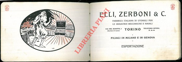 Elli, Zerboni & C. Torino - - Fabbrica Italiana di Utensili per le Industrie Meccaniche e Navali.