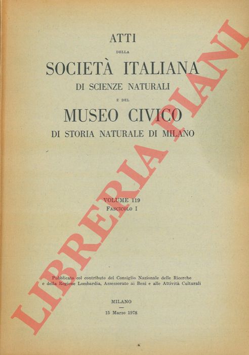 DE MICHELE Vincenzo - - Le collezioni mineralogiche del Museo Civico di Storia Naturale di Milano attraverso 140 anni di storia.