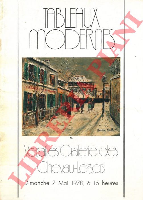- - Tableaux modernes. Versailles Galerie des Chevau-Legers.