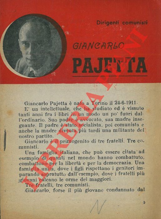 (PCI) - - Giancarlo Pajetta.