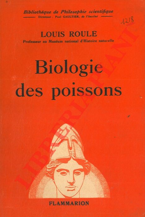 ROULE Louis - - Biologie des poissons.