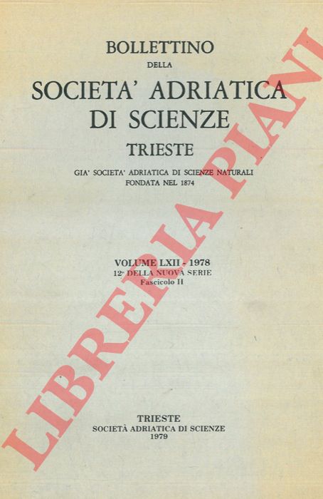 PAIERO Paolo - - La vegetazione dell'Alta Valtellina (Prealpi Carniche) . Note illustrative alla Carta della Vegetazione Forestale dell'Alta Val Cimoliana (Tavoletta M. Pramaggiore - Foglio 13 III S.O. della Carta d'Italia alla scala 1:25000.
