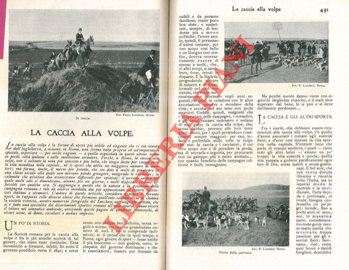 LABBATI Alfredo - - La caccia alla volpe.