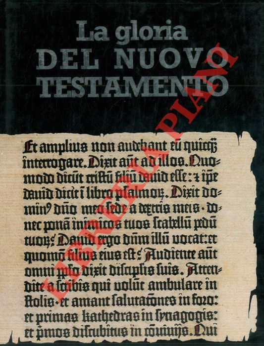 - - La gloria del Nuovo Testamento.