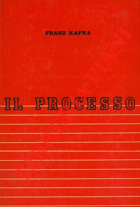 KAFKA Franz - - Il processo.