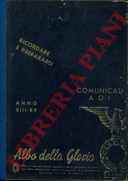 - - Albo della Gloria. Comunicati AOI.