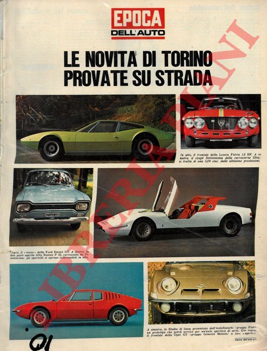 - - Salone dell'auto, Formula 1, Alfa 1750, Auto novit.