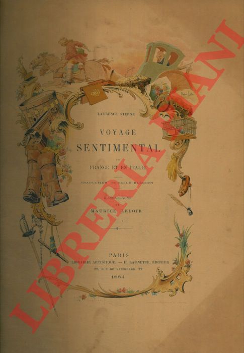STERNE Laurence - - Voyage sentimental en France et en Italie.