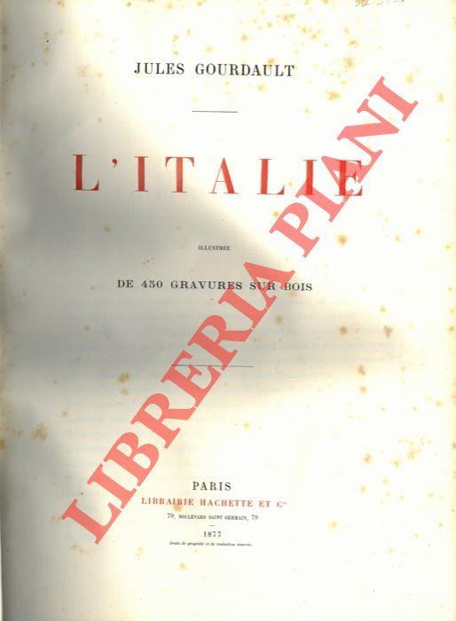 GOURDAULT Jules - - L'Italie.