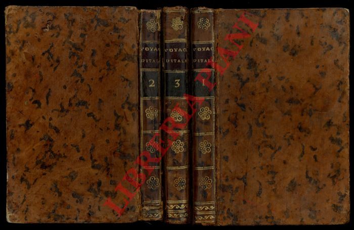 COCHIN (Charles-Nicolas) - - Voyage d'Italie, ou recueil de notes sur les ouvrages de peinture & de sculpture, qu'on voit dans les principales villes d'Italie.