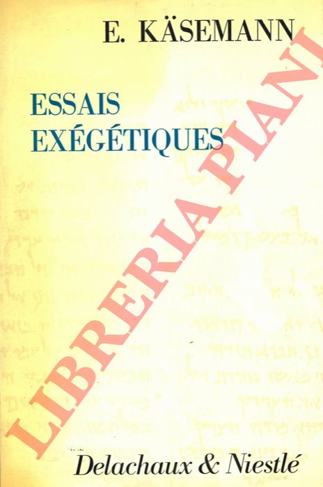 KASEMANN Ernst - - Essais exgtiques.