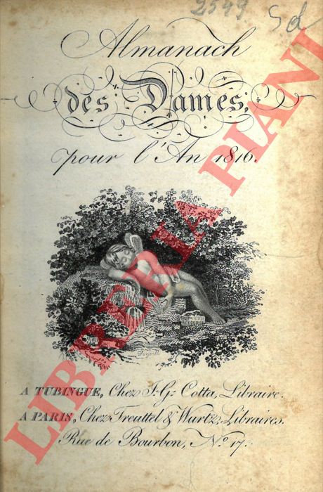 - - Almanach des dames pour l'an 1816.