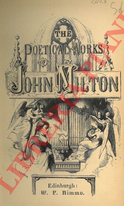 MILTON - - The poetical works.