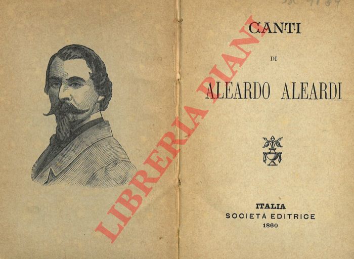 ALEARDI Aleardo - - Canti.