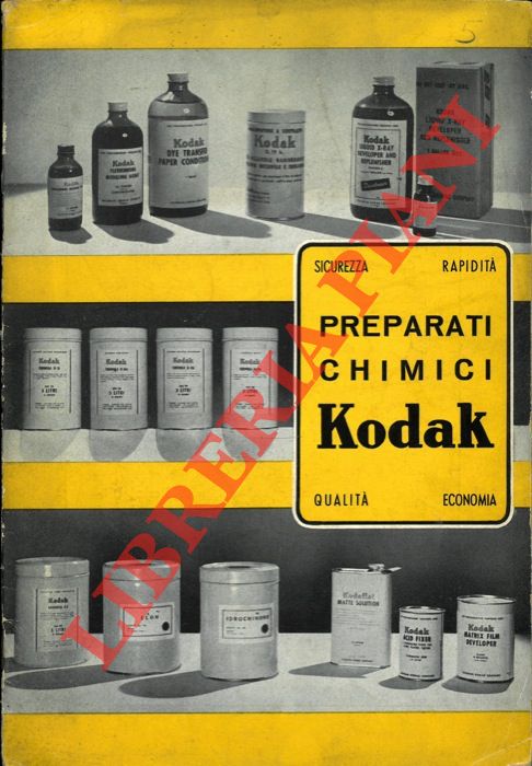 - - Preparati chimici Kodak.