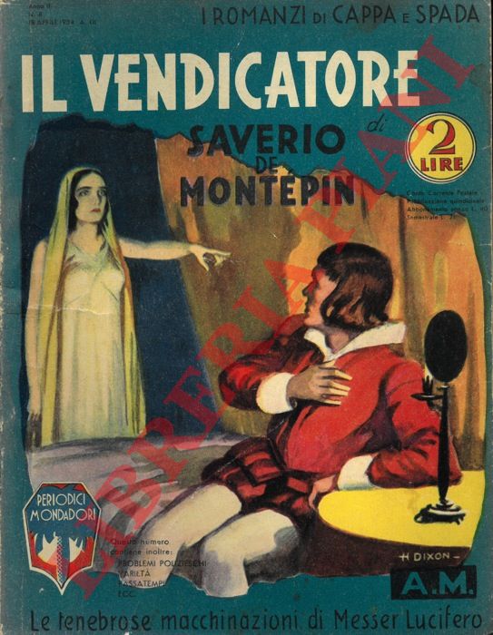 MONTEPIN Saverio de - - Il vendicatore.