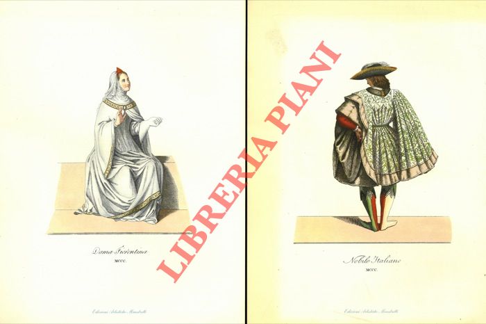 - - Costumi medievali. MCCC/MCCCC.