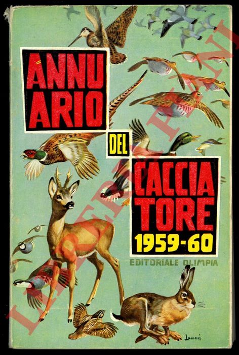 - - Annuario del cacciatore 1959/1960.