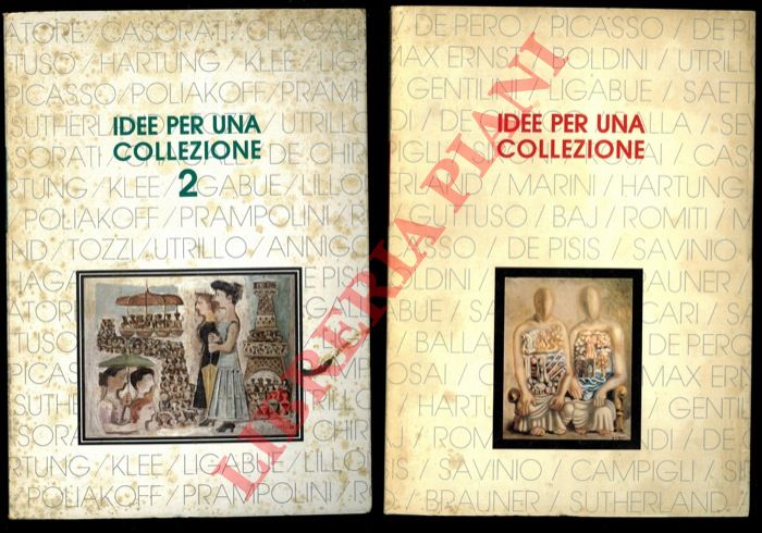 RUGGERI Giorgio - - Idee per una collezione. Capolavori del XX secolo. Volumi 1 e 2.