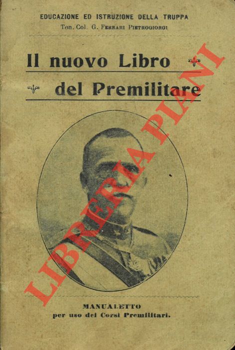 - - Il nuovo libro del Premilitare.