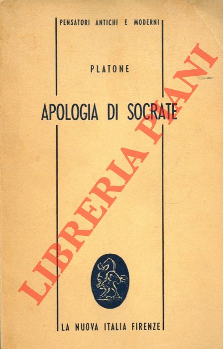 PLATONE - - Apologia di Socrate.