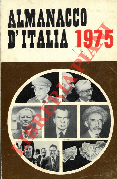- - Almanacco d'Italia 1975.