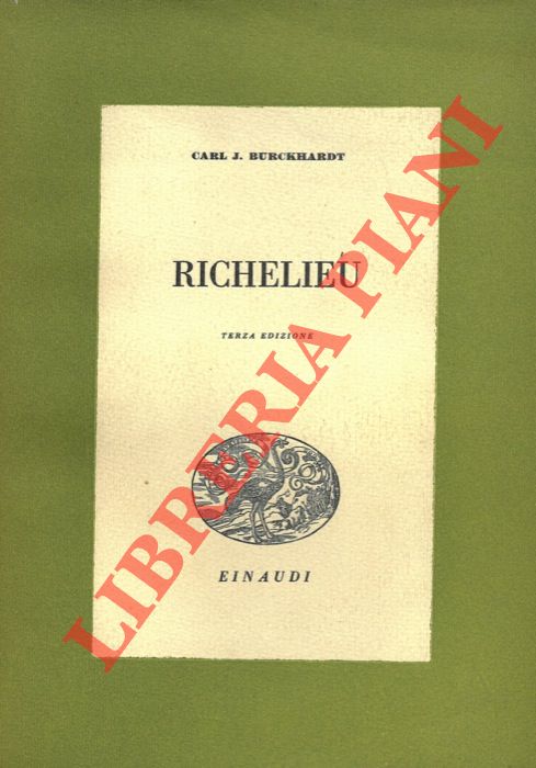 BURCKHARDT Carl J. - - Richelieu.