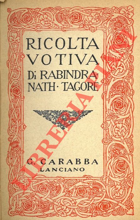 TAGORE Rabindranath - - Riccolta votiva.