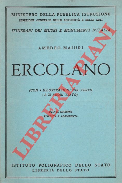 MAIURI Amedeo - - Ercolano.