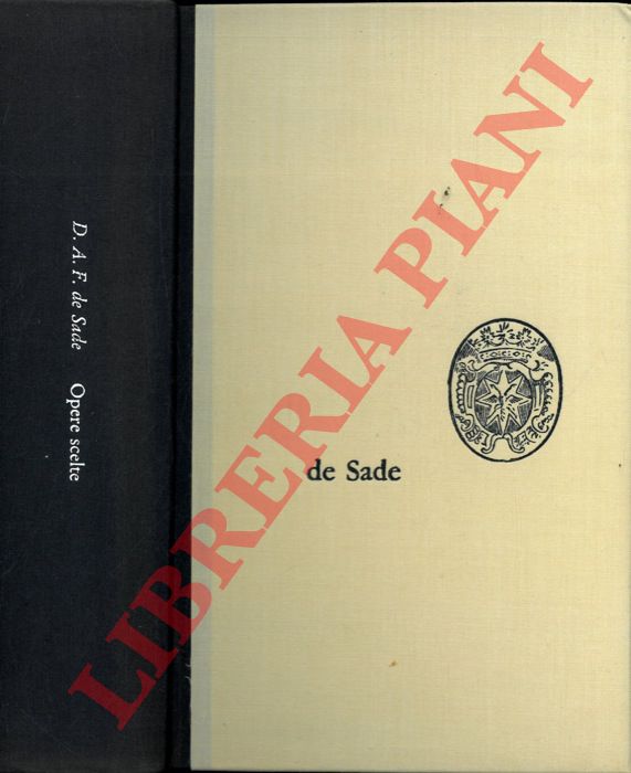 De SADE D.A.F. - - Opere scelte.