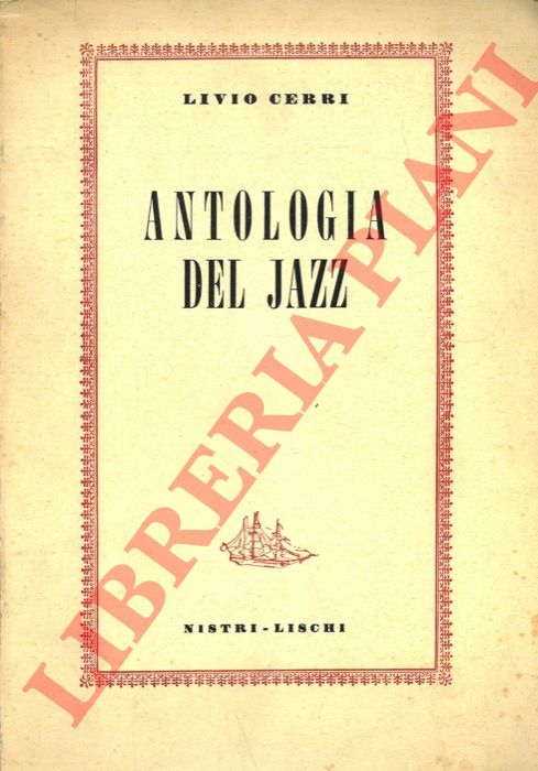 CERRI Livio - - Antologia del jazz.