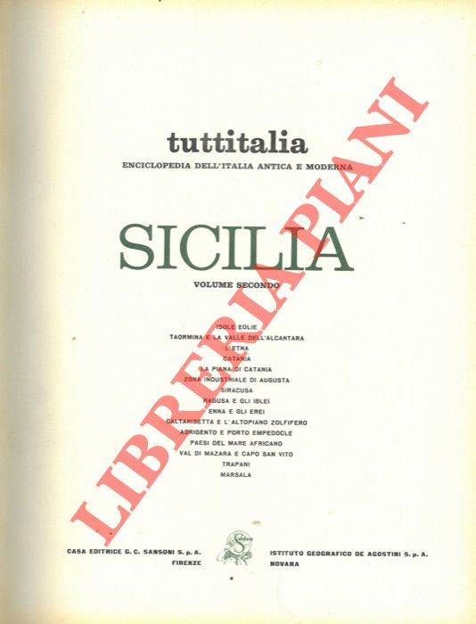AA.VV. - - Sicilia. Volume II :