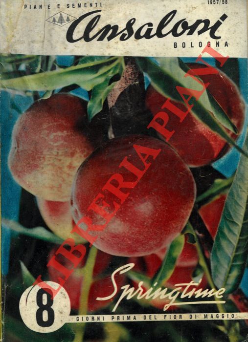 Ansaloni - - Piante e sementi. Catalogo generale n 81. 1957/1958.