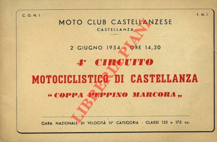 - - 4 Circuito Motociclistico di Castellanza 