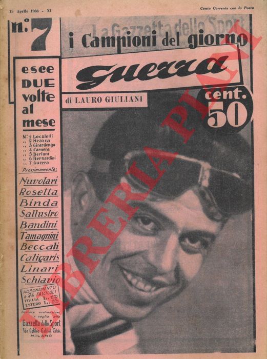 GIULIANI Lauro - - Guerra.