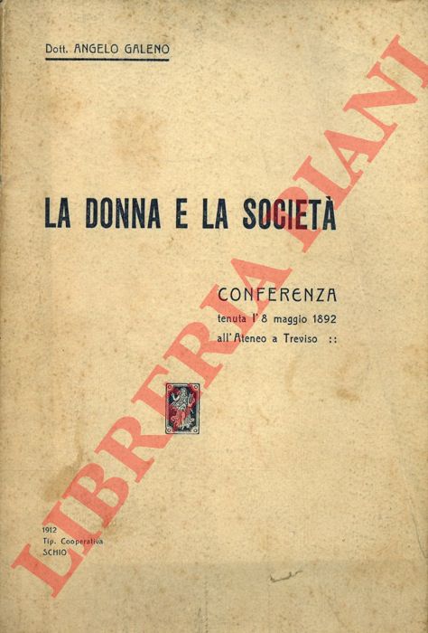 GALENO Angelo - - La donna e la societ.