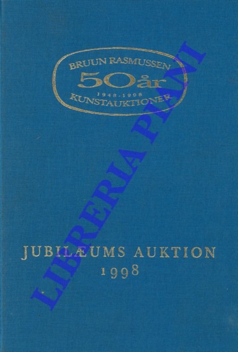 - - Bruun Rasmussen 50ar 1948-1998 Kunstauktioner. Jubilaeums Auktion 1998.